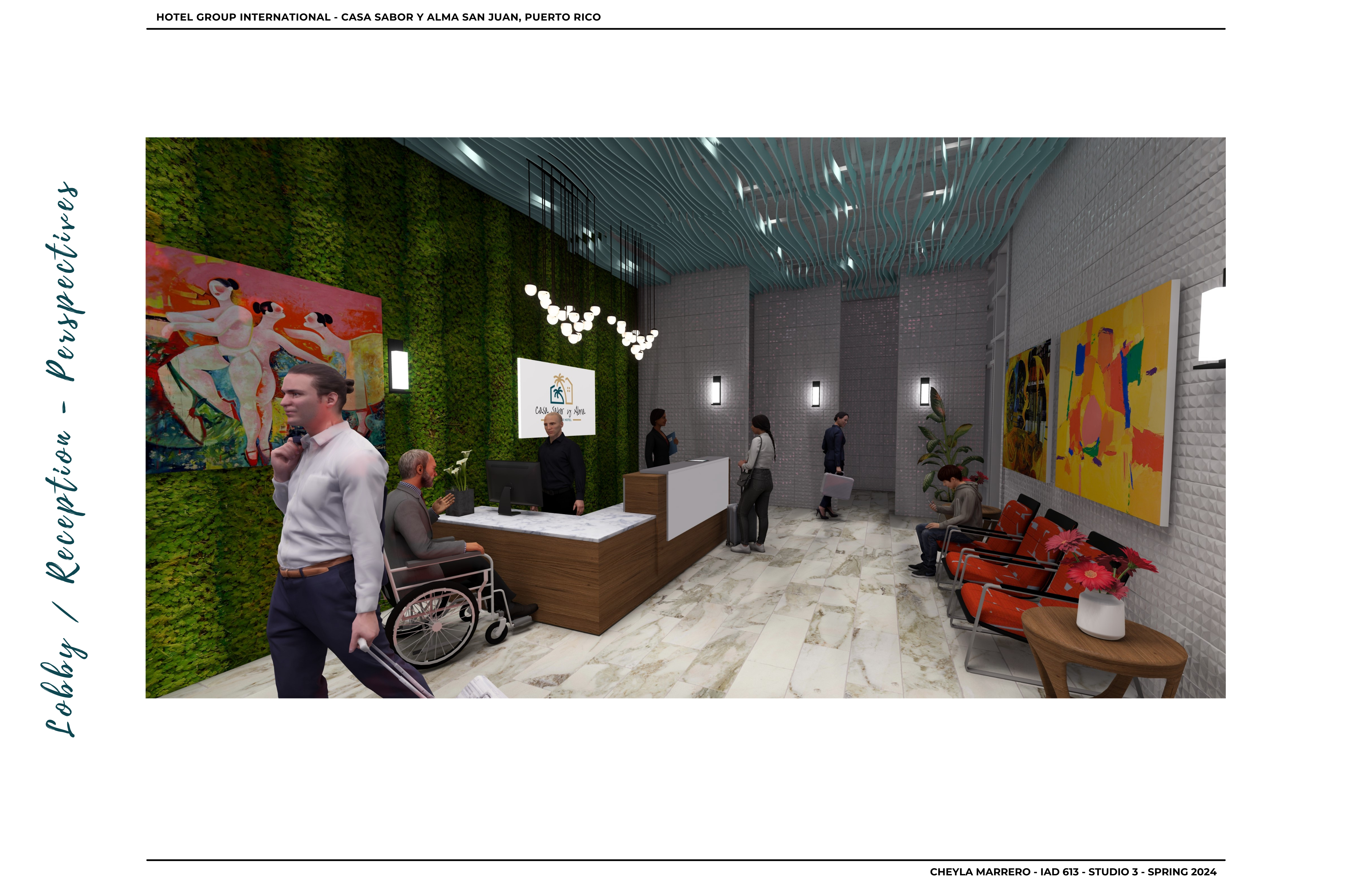 Boutique Hotel San Juan ,PR - Perspective Lobby  1 - cheyla marrero