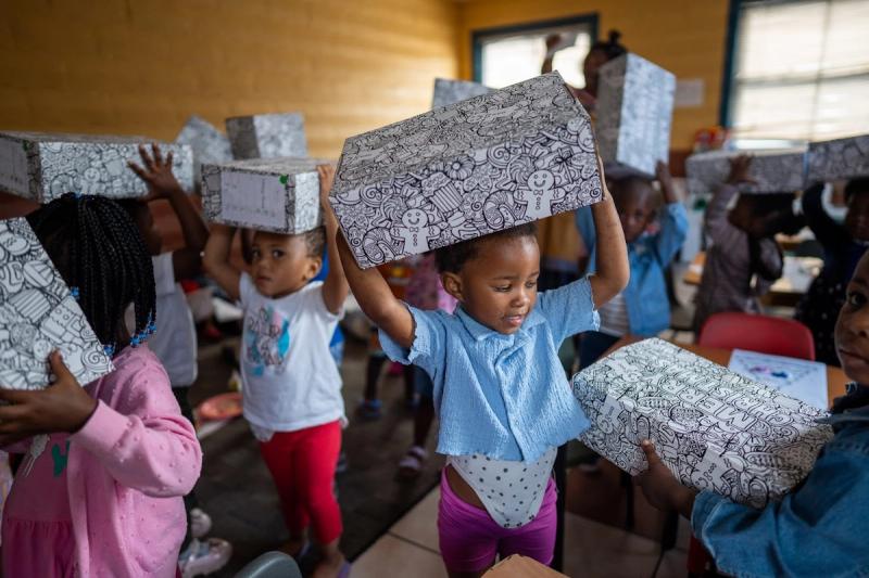 Shoebox presents at Khumbulani