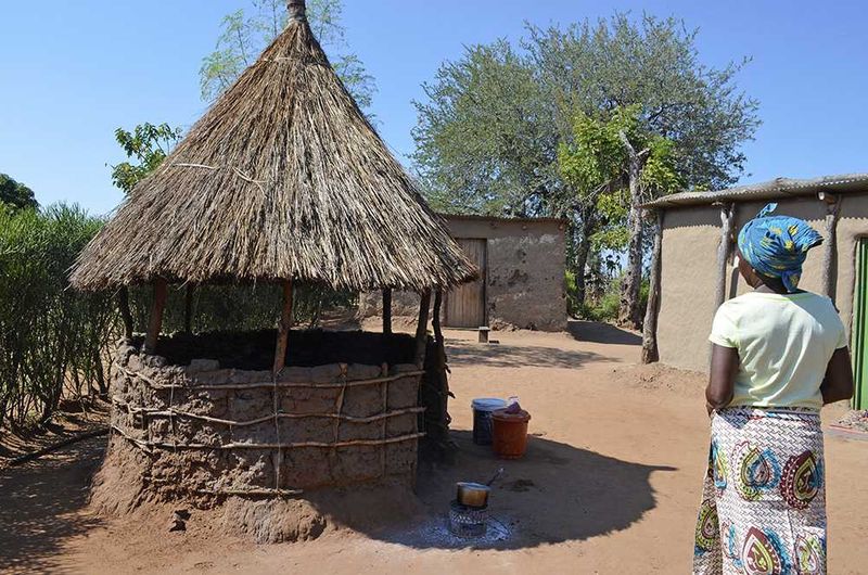Here we had the pleasure of meeting Edith, the true Matriarch of the village and an inspiration to her clan and all that meet her. We were quite amazed at how they have learnt to use so many natural elements around them to make daily living easier and even prosperous.