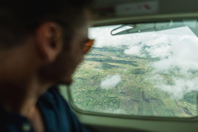 Maasai Mara: La cabeza en las nubes... ¡literalmente!