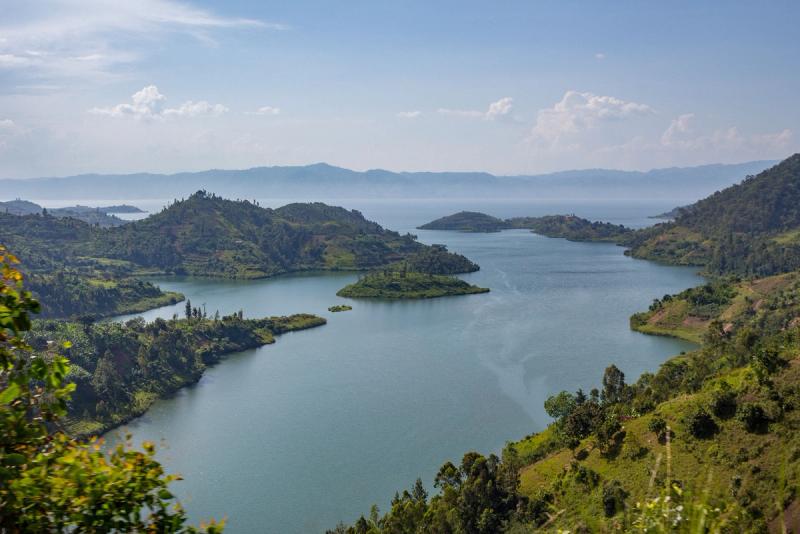 Lake Kivu in Rwanda