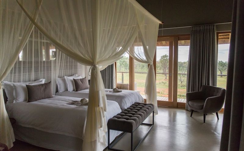 Suíte master de Mhondoro Villa