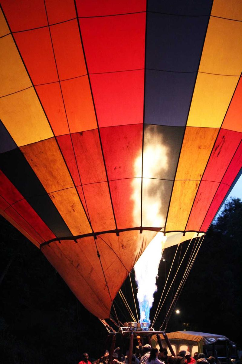 Our sunrise balloon safari was a definite highlight