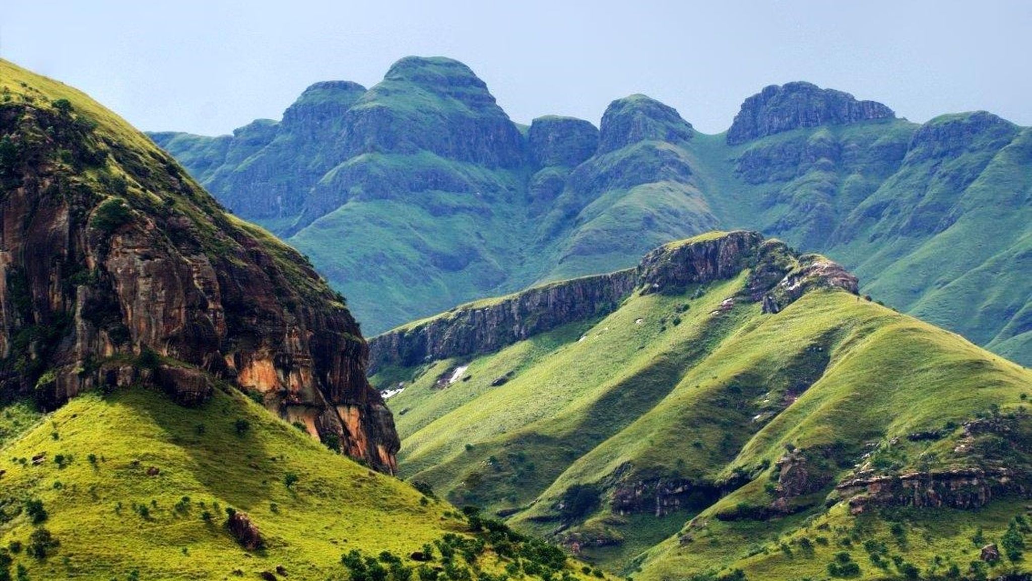 Wandern in den Drakensbergen