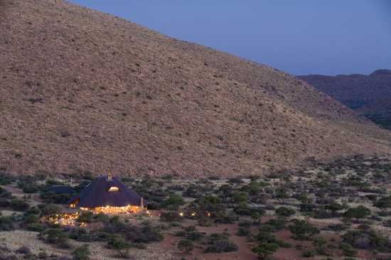 You're surrounded by the vast Kalahari