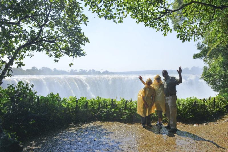 High water season at Victoria Falls
