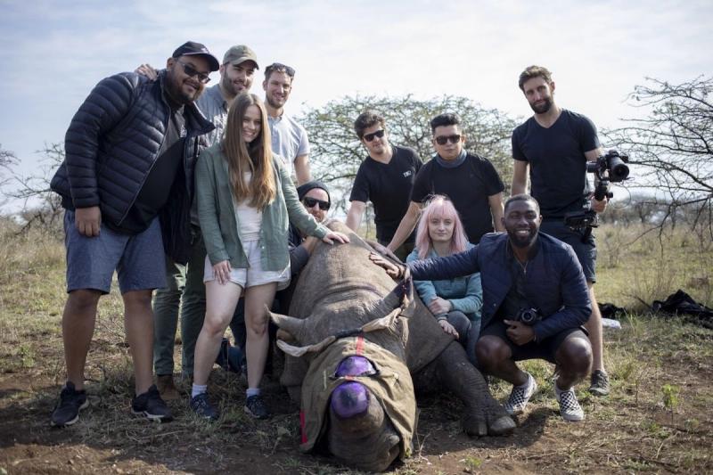 Opération de sauvetage du rhinocérors noir par Wildlife ACT