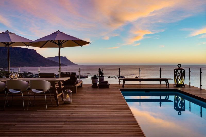 Quartiers Cape Town | Magnifique vue depuis la terrasse du Cape View Clifton