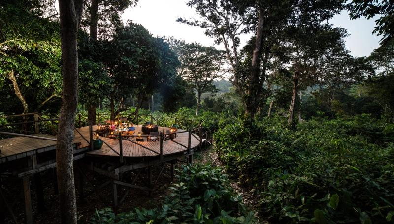 Ngaga Lodge in Congo