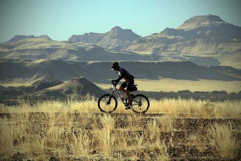 Last year riders took to Damaraland