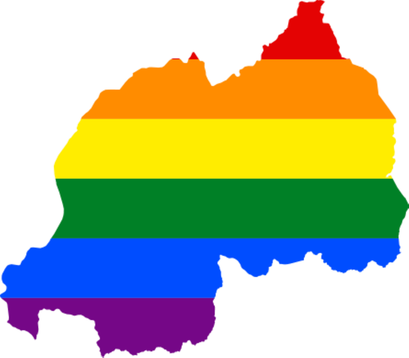 Gayflagge Ruanda