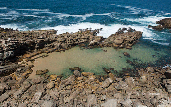 Rock pool on Robberg