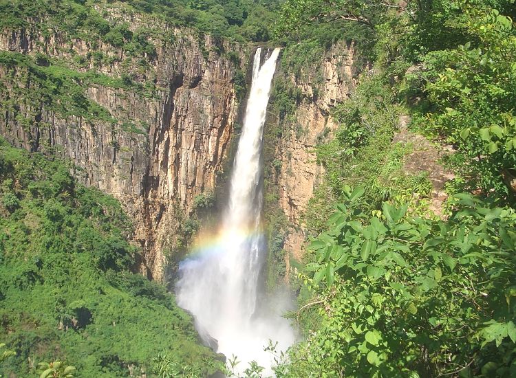 Die Kalambo Falls in Tansania