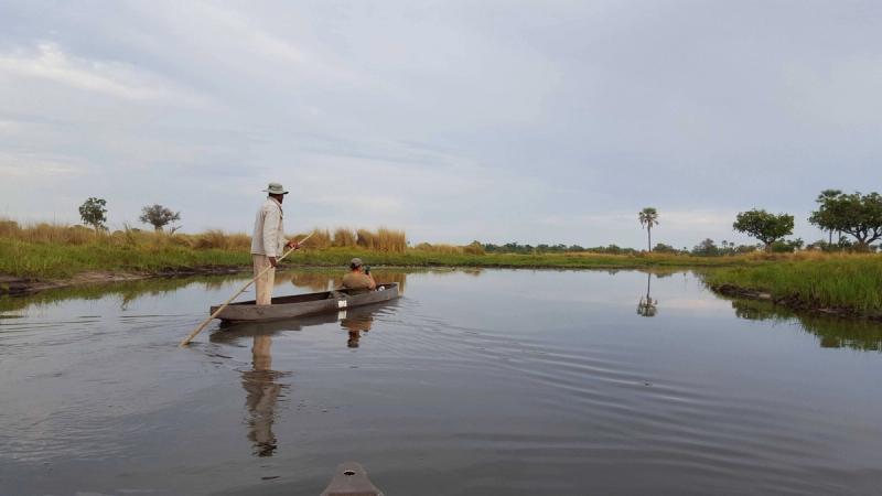 A leisurely mokoro trip in the Delta of Botswana