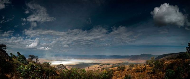Ngorongoro Crater is a spectacular place