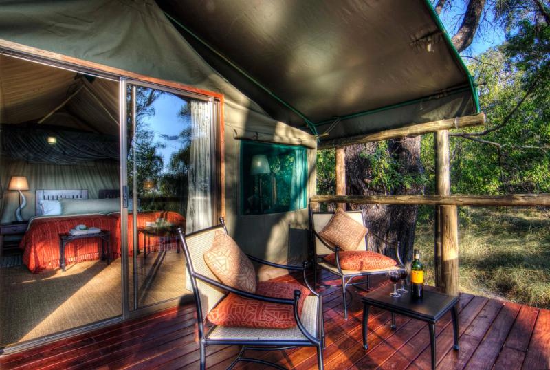 Relaxe no conforto da sua própria tenda de luxo