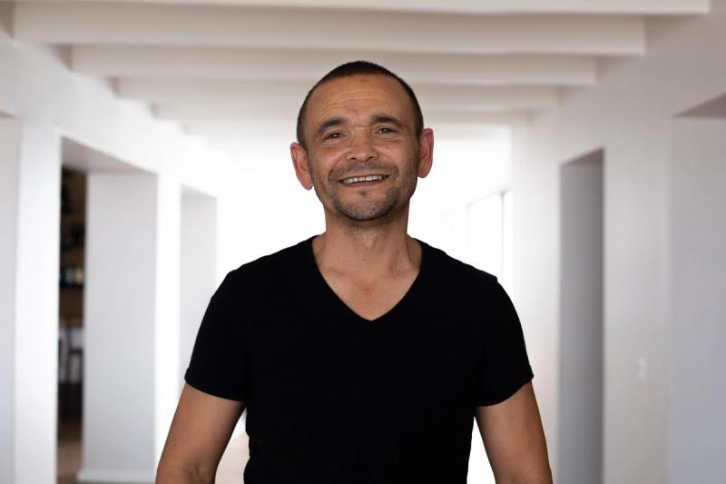 Chef Garth Almazan at the Strandloper Ocean Boutique Hotel