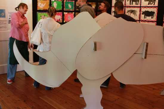 Rhino Sculpture