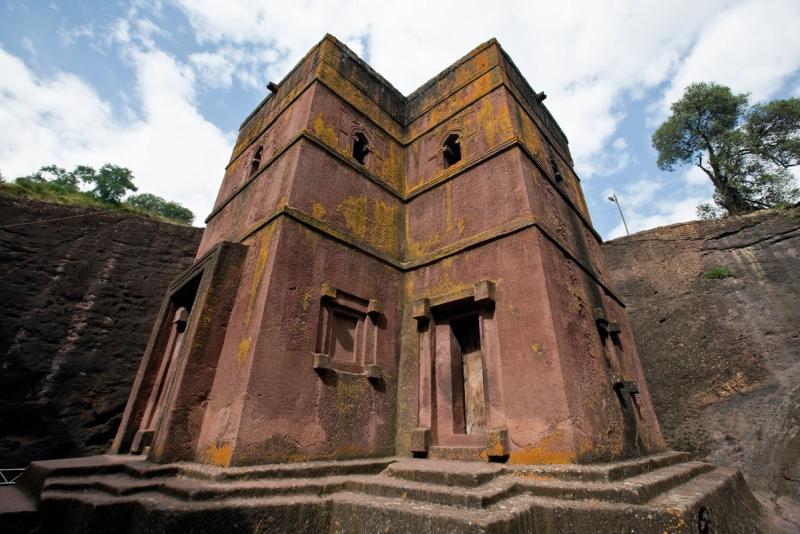 Lalibela holy city in Ethiopia