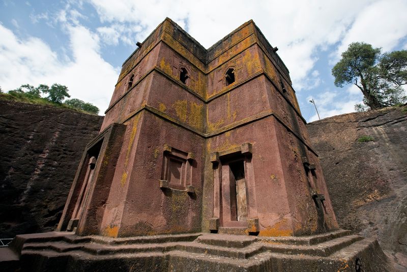 Lalibela holy city in Ethiopia