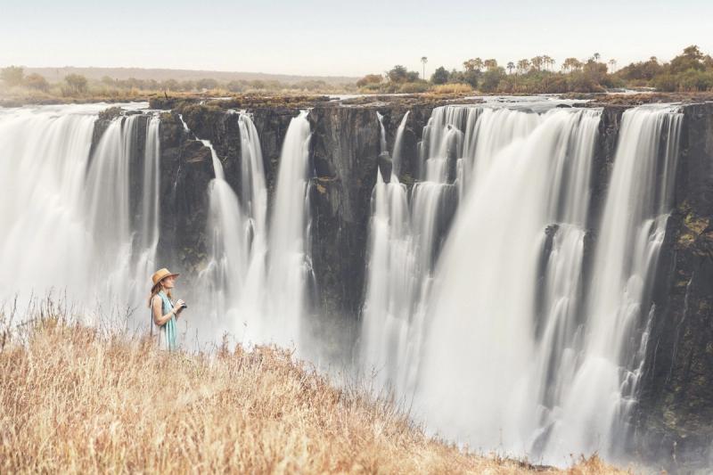 Victoria Falls views from Zimbabwe's side
