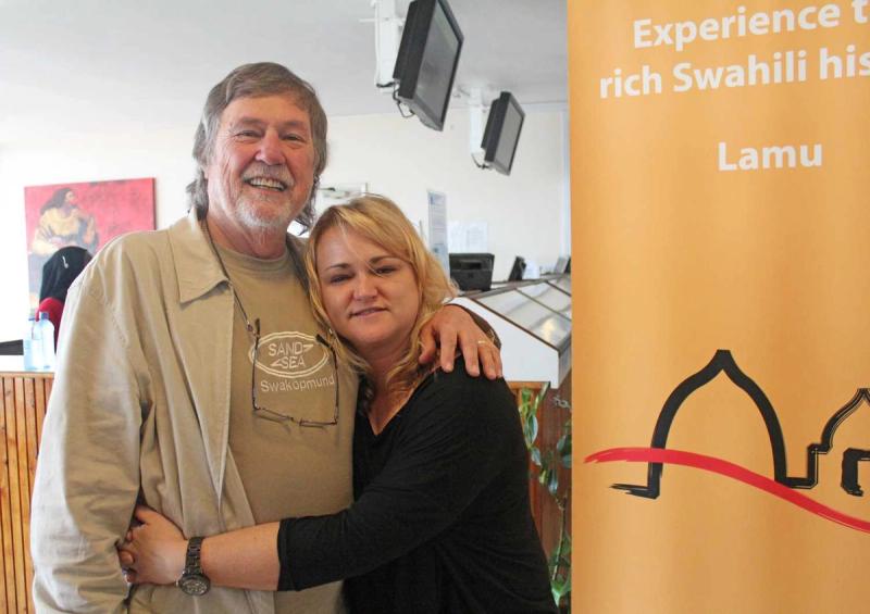Jeanne & her father, Max