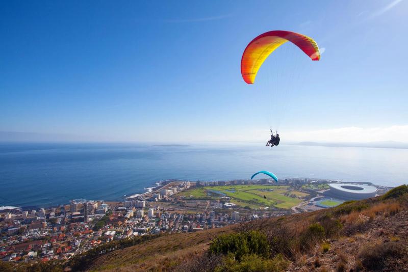 Parapente no Signal Hill