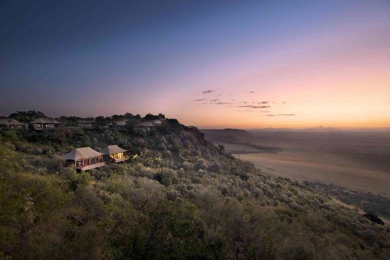 Angama Mara Tented Camp in Kenya
