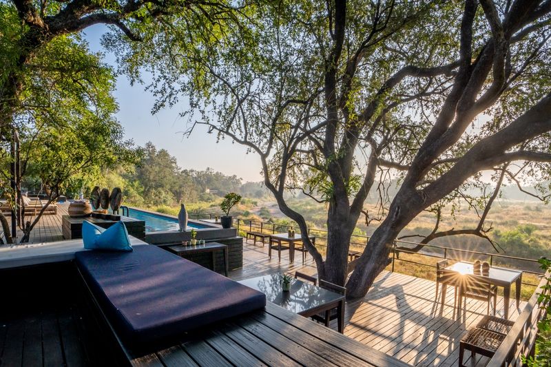 Silvan Safari's main deck area