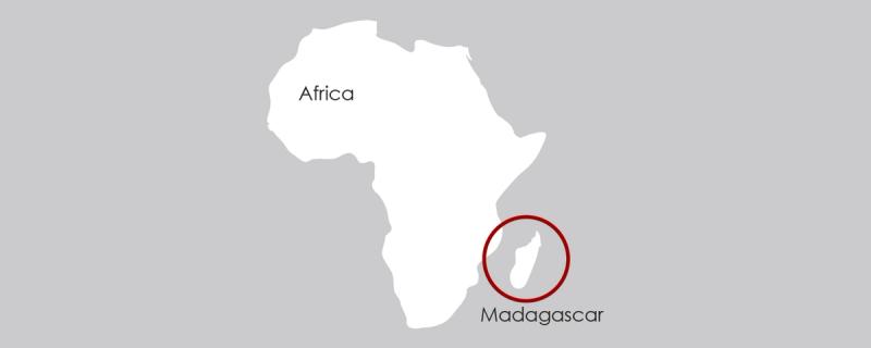 Carte de Madagascar