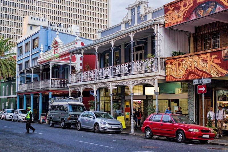 Long Street em Cidade do Cabo