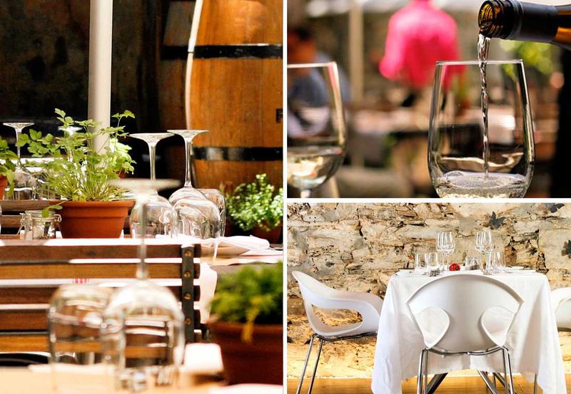 The stunning decor of Bistrot Bizerca