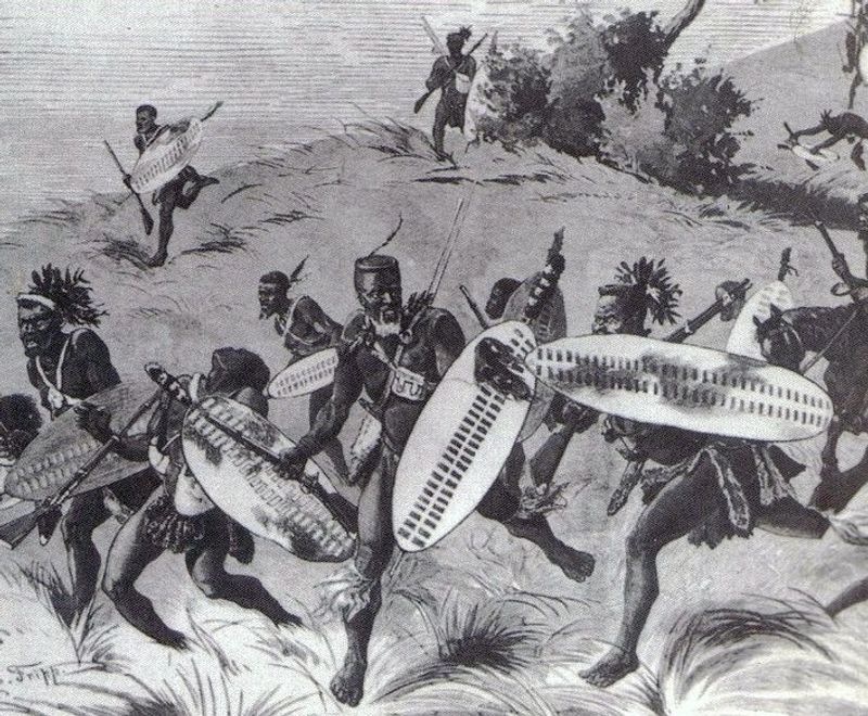Aus dem Buch: Zulu War 1879, Twilight of a warrior nation, von Ian Knight und Ian Castle