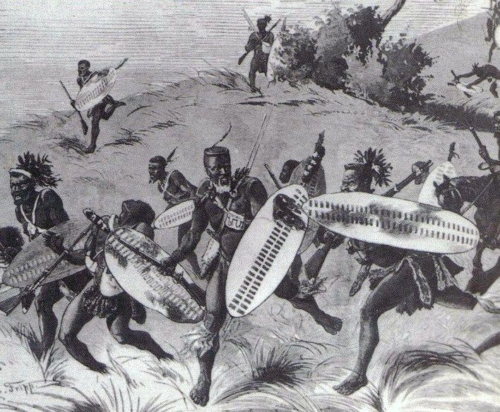 Aus dem Buch: Zulu War 1879, Twilight of a warrior nation, von Ian Knight und Ian Castle