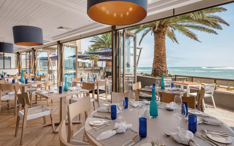 One of the best lodges in Namibia, the Strand Hotel Swakopmund