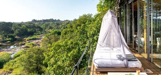 Camas con las mejores vistas en África