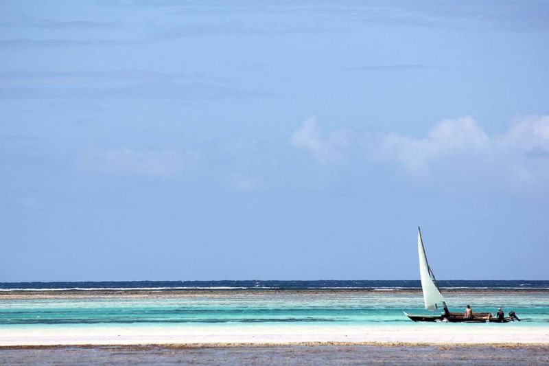 Plage, Dohw, Zanzibar, Nungwi.