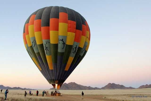 Hot Air Ballooning in Sossusvlei