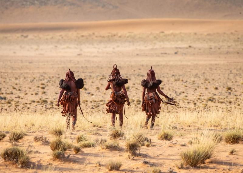 Himba women in Namibia 
