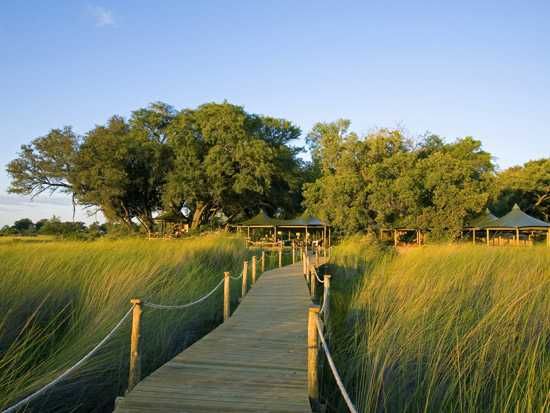 Little Vumbura Camp in Botswana