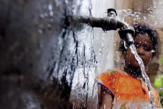 Water, water on the wall