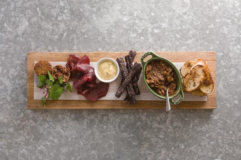 An example of the meals at Eight Restaurant, Spier