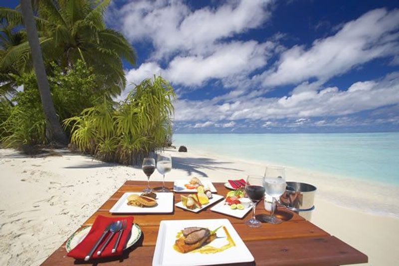 Frühstück am Strand