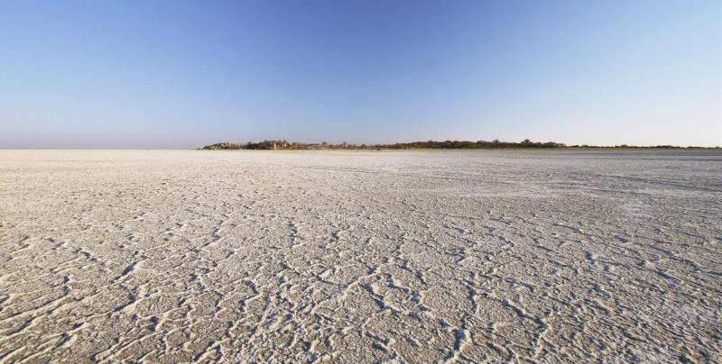 As salinas Makgadikgadi