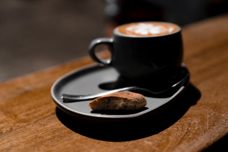 Enjoy a cup of low-caffeine, naturally sweet and, most significantly, fresh coffee at the Ground Art Caffe