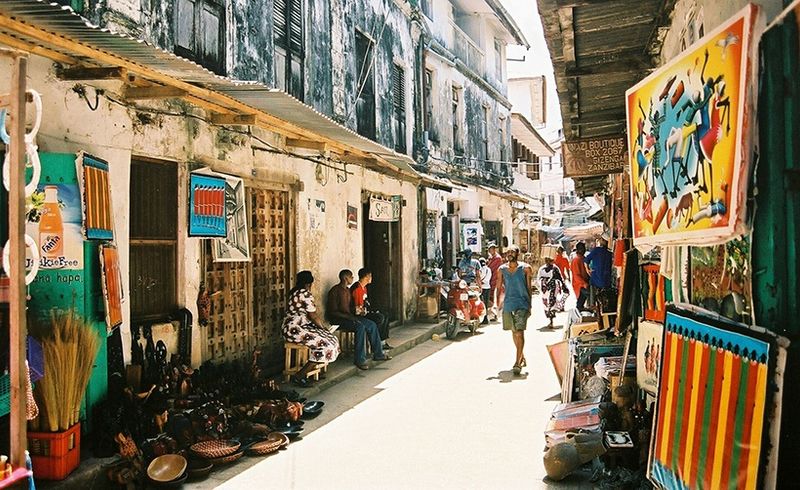 Stone Town in Zanzibar