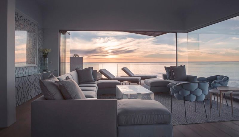 Profitez du coucher de soleil dans la seconde villa d'Ellerman House
