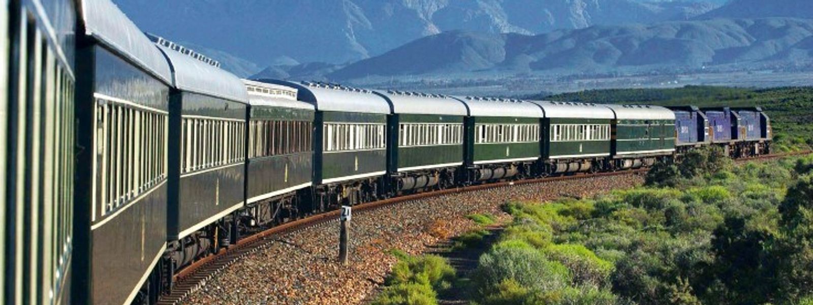 Exklusive Zugfahrten durch Afrika