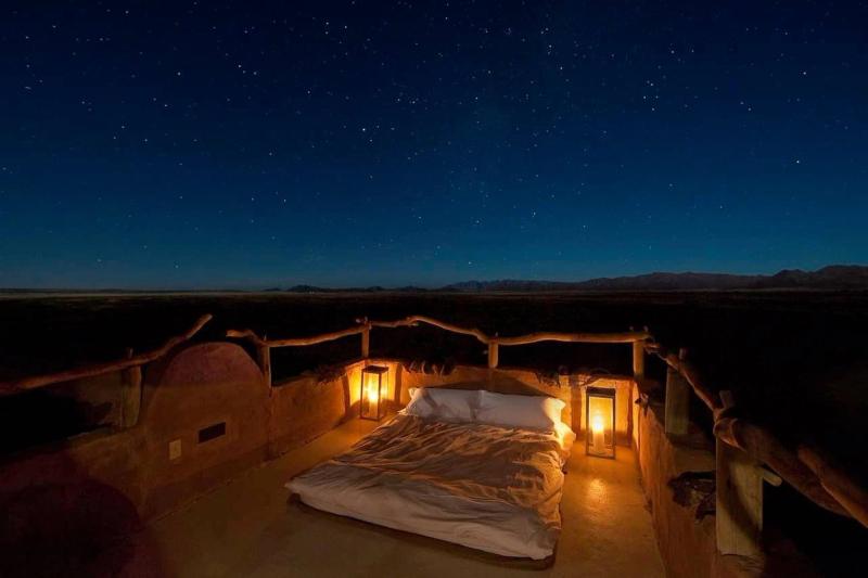 Sleep out under the stars at Little Kulala