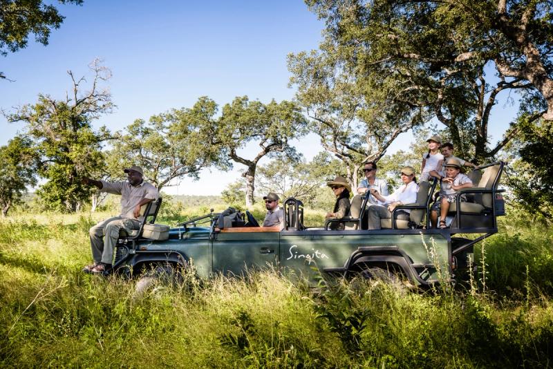 Family game drive